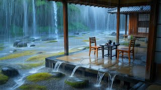 "Escape the Noise: Deep Rainfall in a Zen Garden – Pure Relaxation for Stress & Anxiety Relief"