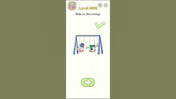 Dop 2 (Delete One Part) Level - 3595 Ride on the swings #shorts #shortsfeed #viralshorts