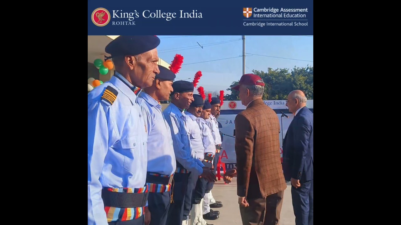 King''s College India, Rohtak: Republic Day Celebration 2025!