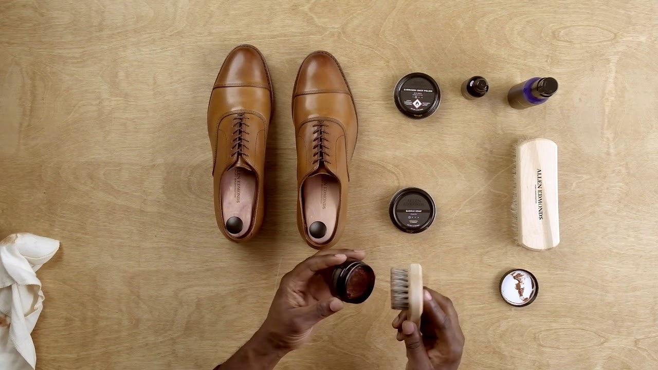 allen edmonds 4 step shoe care