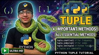 Python Tuple Tutorial: Master Tuples & Important Methods | Complete Beginner Guide