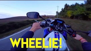 WHEELIE & TEST : HONDA CB 500 [ FRIEND'S BIKE! ]