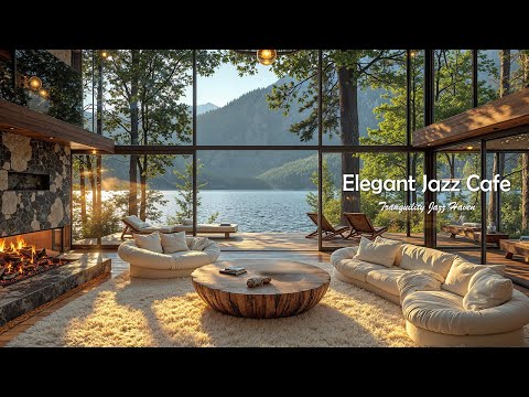 Elegant Jazz In Indoor Cafe Ambience Tranquil Jazz Music In Forest Morning For Working Unwind 