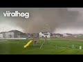 Tornado passes through nebraska neighborhood  viralhog