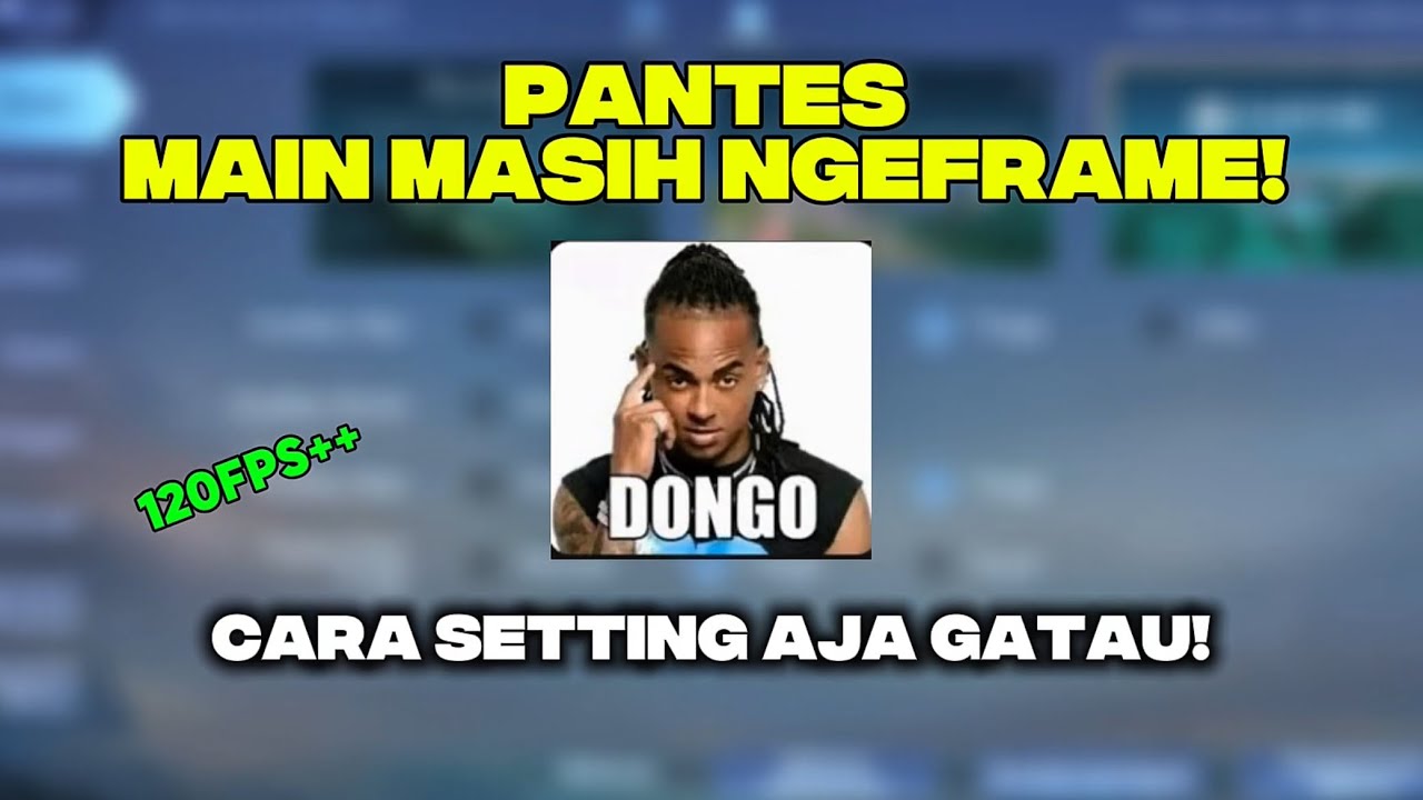 CARA SETTING GRAFIK MOBILE LEGENDS AGAR TIDAK LAG ❗️