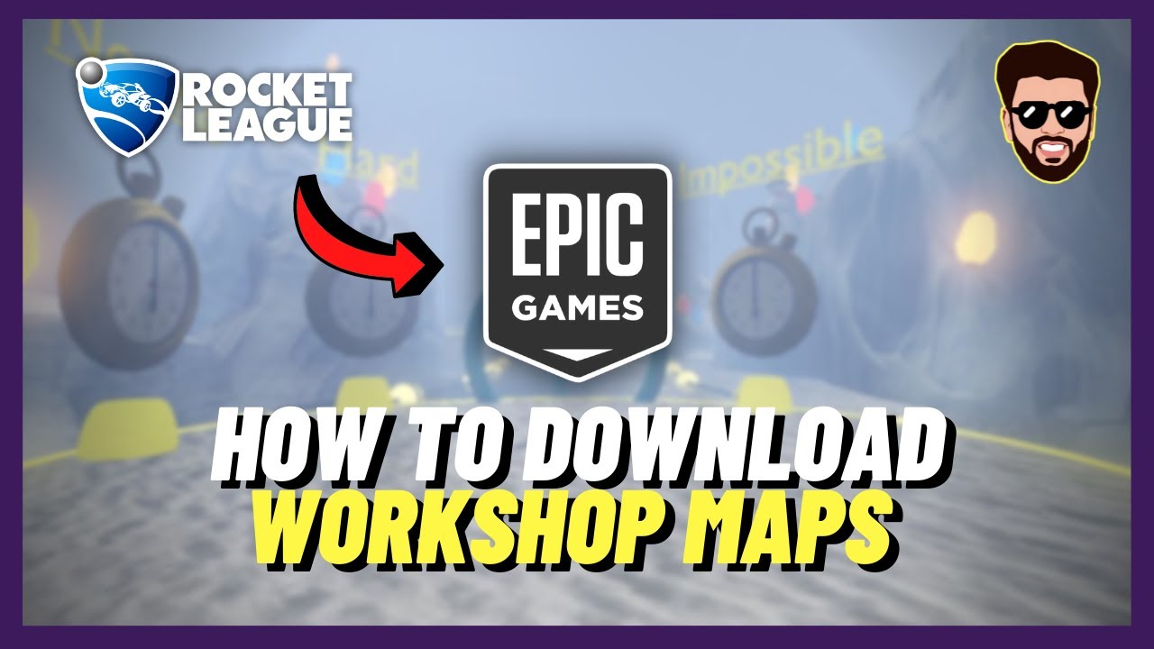 How to DOWNLOAD WORKSHOP MAPS in Rocket League (2021) - YouTube