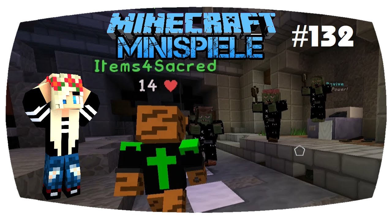Minecraft Minispiele | Die ZOMBIES sind los | ChristinaLP | 