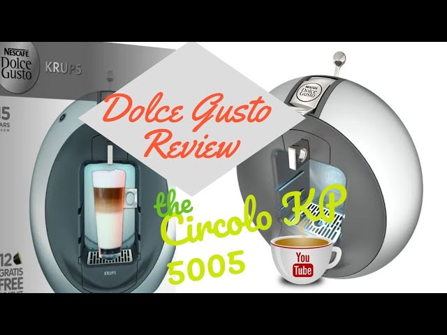 Krups Coffee Machine Circolo Nescafe Dolce Gusto Single Cup Pod