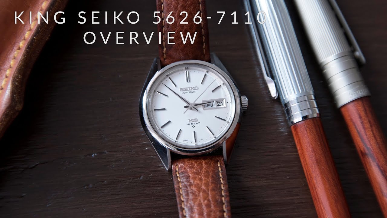 King Seiko 5626-7110 | The Best Vintage Dress Watch Around $500! - YouTube