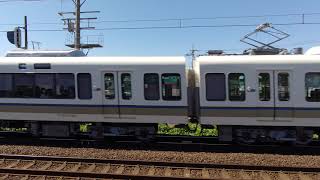 JR西日本 琵琶湖線 普通電車 4K撮影