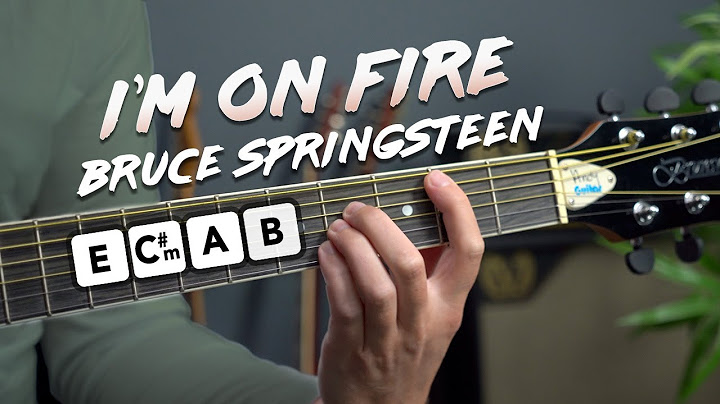I’m on Fire Guitar version - Guitar performance video thumbnail