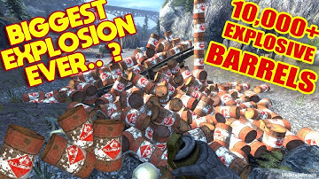 EXPLOSIVE BARRELS in Half-Life 2!