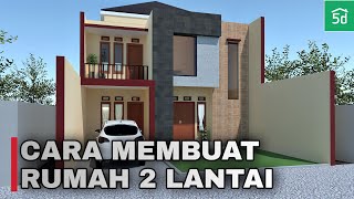 Cara Membuat Desain Rumah 2 Lantai Di Android - Tutorial Planner 5D screenshot 5