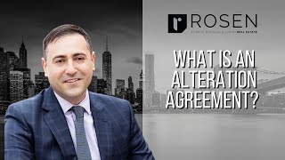 What Is an Alteration Agreement