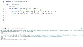 Check Leap Year Using Ternary Operator | Beginner Friendly
