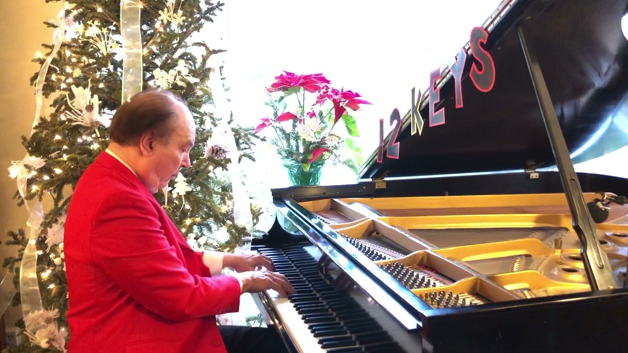 The 12 KEYS of Christmas by Frederic Austin (optional sing-along) – Charles “Keys” Manning, Piano