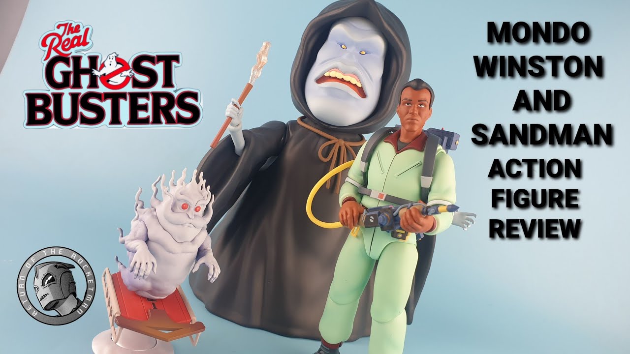 Обзор эксклюзивной фигурки Уинстона и Песочного человека из серии «Настоящие охотники за привиден...