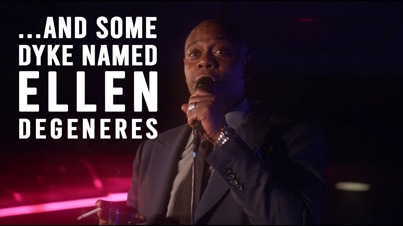 Dave Chappelle with Mom and others at DC Improv