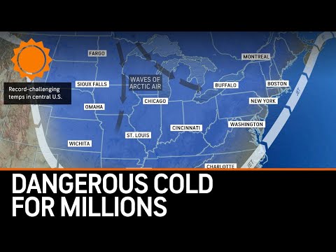 Dangerous Cold Impacts Millions As Arctic Blast Hits US 