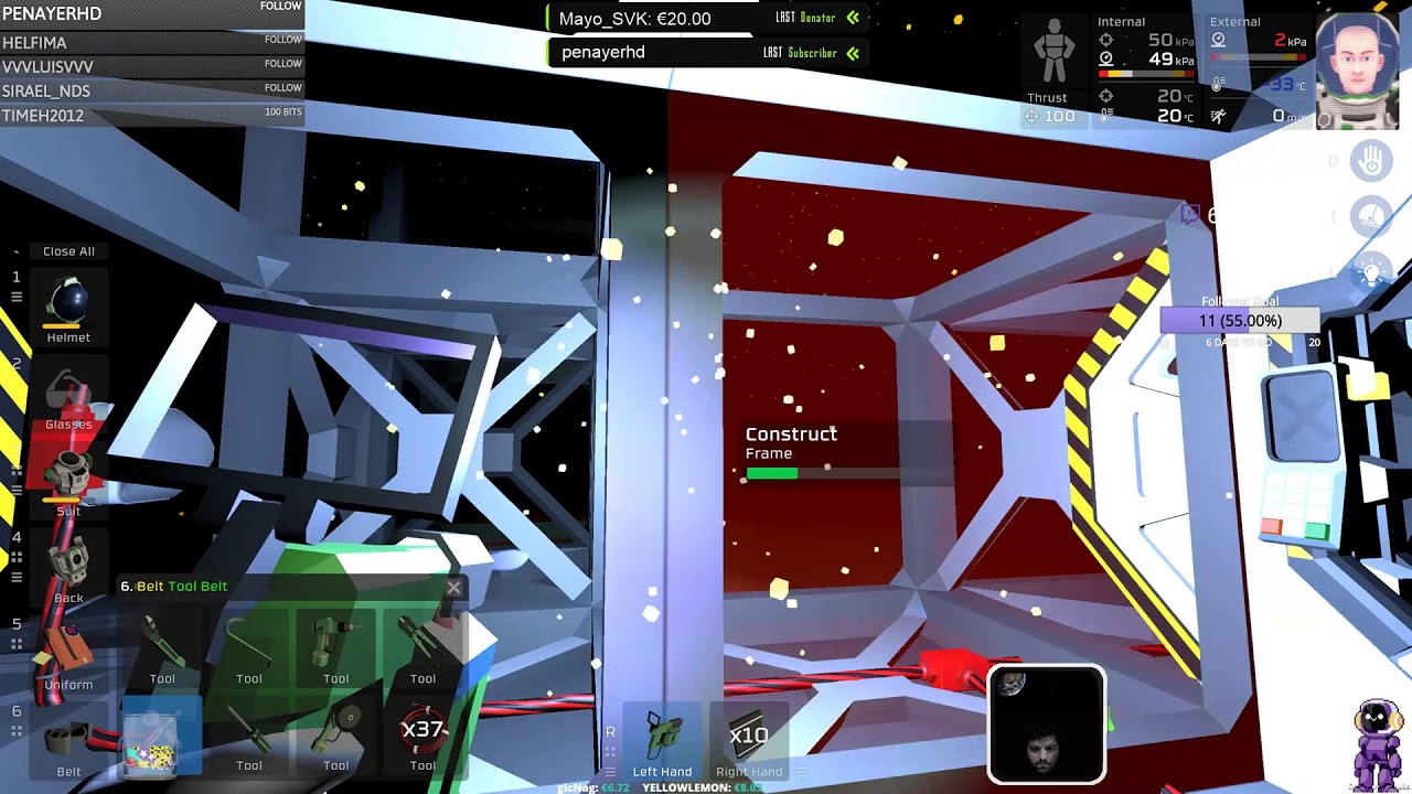 Stationeers Stream Mars 003 Base On Top Of a Hydrogen Geyser YouTube