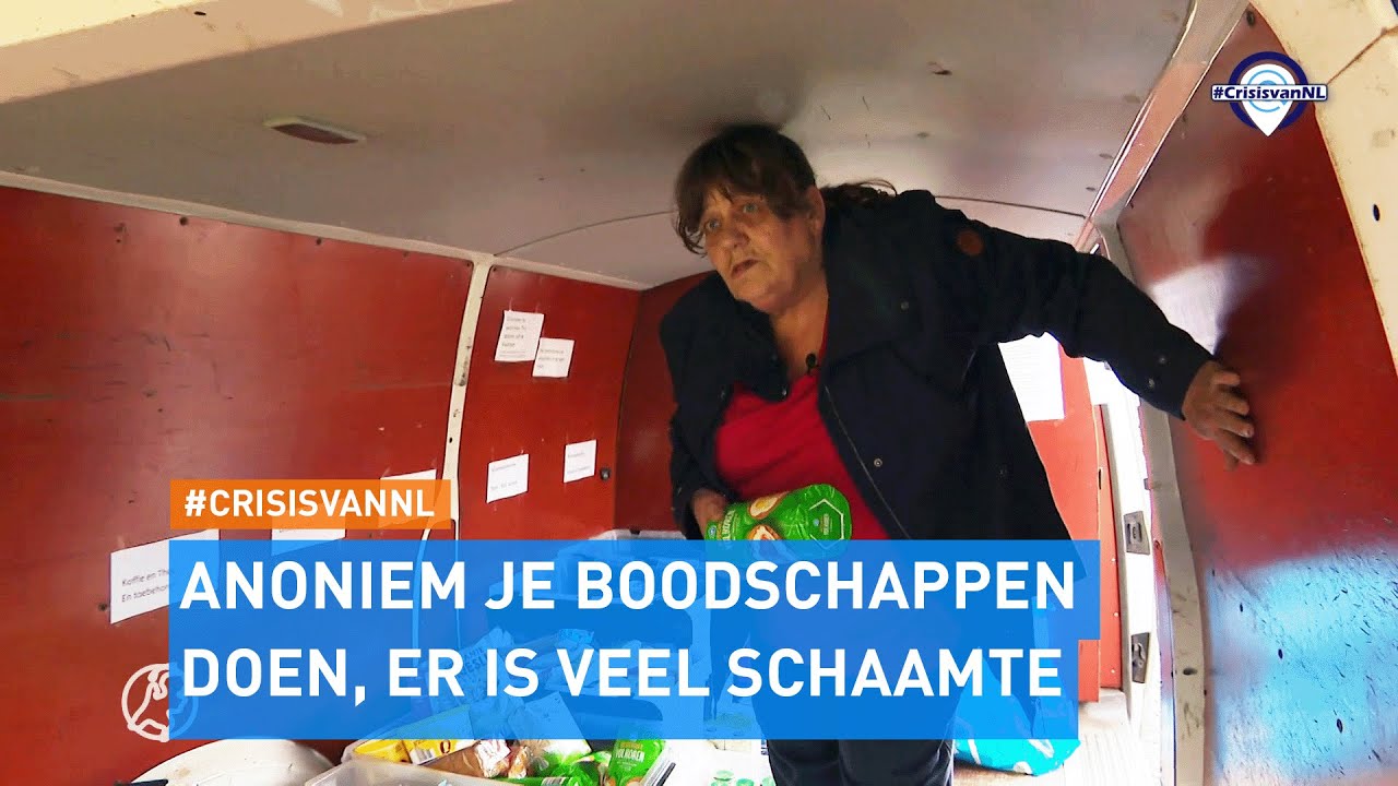 CRISIS VAN NEDERLAND | Financieel moeilijk? Bij deze mobiele supermarkt hoef je NIET te betalen