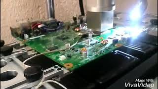 Reparacion xbox 360 slim se congela imagen al poco tiempo de encendida