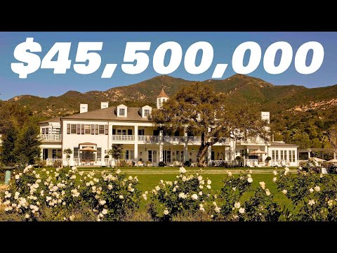 वीडियो: रॉब लोवे ने $ 47 मिलियन के लिए बस अपने सांता बारबरा हवेली की सूची दी