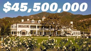Inside Rob Lowe's $45,500,000 Amazing Montecito Mansion