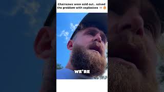 Paul Family Ranch On YouTube Demolition expert?