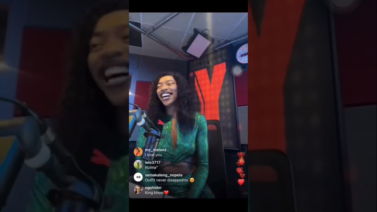 Khosi's interview on YFM ( Instagram Live)