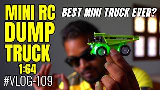 Mini DumpTruck Madness 😍 | 1:64 RC DumpTruck Review &amp; Fun Test! | RC Cars | #rc #dumptruck #rccar