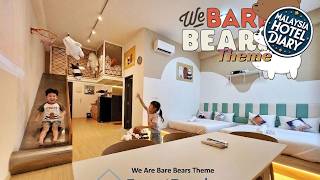 SR HOME- GRID We Bare Bears themed near Legoland | Johor Bahru, Malaysia | Hotel Review 🛏️