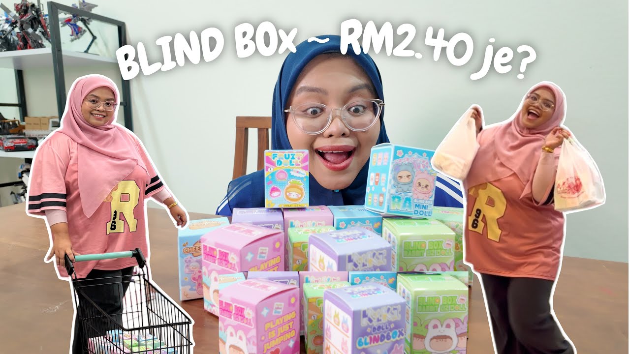 Suprise Blind Box RM2.40! Comel sangat 😭✨