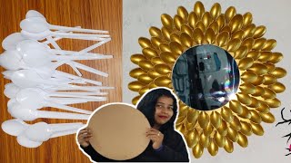 Diy spoon 🥄 Wall decor henging #sakshicrafter #diy #viralvideo #trending #youtube