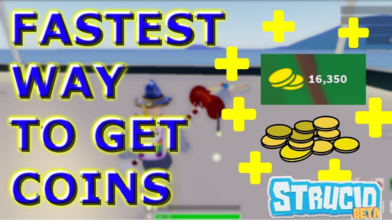 Fastest Way To Get Coin In Strucid Roblox Fortnite Youtube - how to get 5k coins in strucid roblox youtube