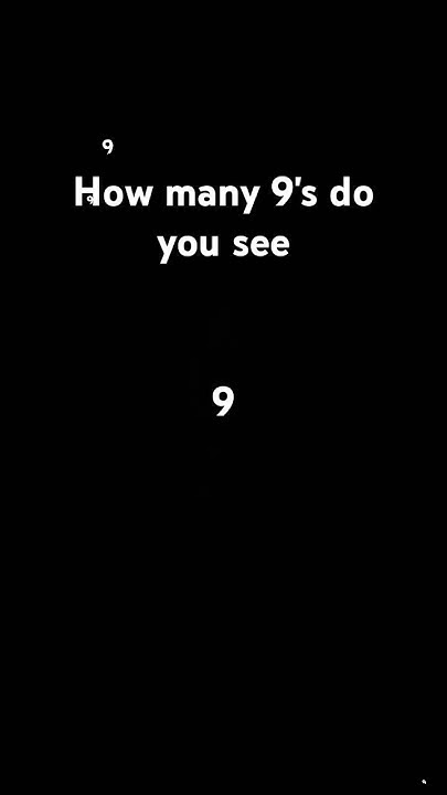 How Many 9 s Do You See YouTube how-many-9-s-do-you-see-youtube