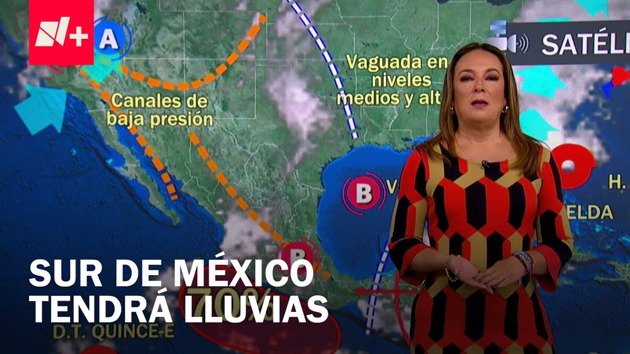 Depresión Tropical Quince-E y zona de inestabilidad en el Pacífico - Las Noticias