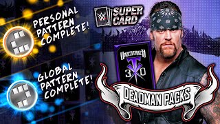 SPECIAL UNDERTAKER PACK OPENING & QUEST REWARDS!! DOUBLE GLOBAL PATTERNS?! | WWE SuperCard