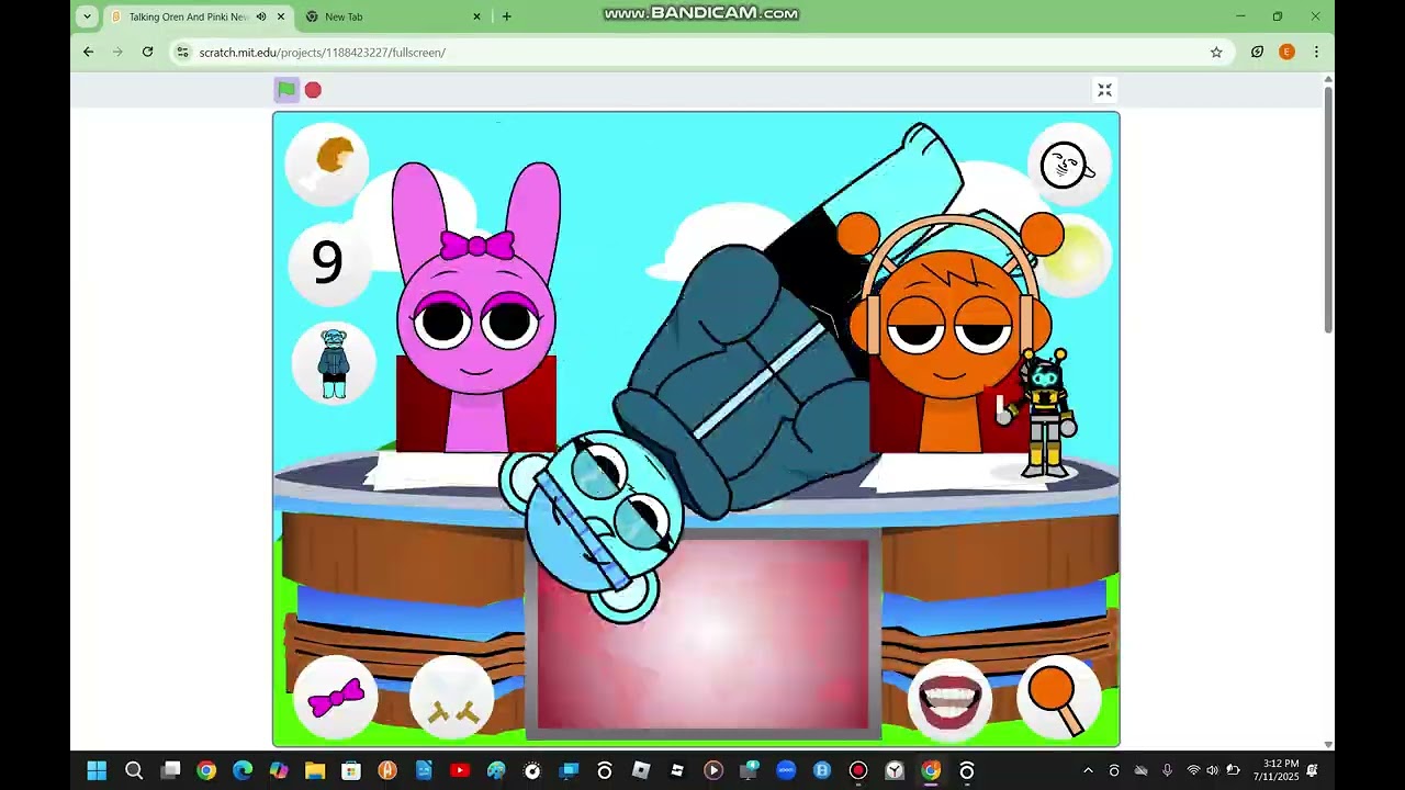 talking oren and pinki original Version 1