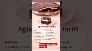 Ağlayan pasta tarifi #pasta #cooking #tarif #yummy #asmar #trending #recipe #keşfet #shortvideo