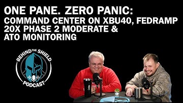 One Pane, Zero Panic: Command Center on XBU40, FedRAMP 20x Phase 2 Moderate & ATO Monitoring