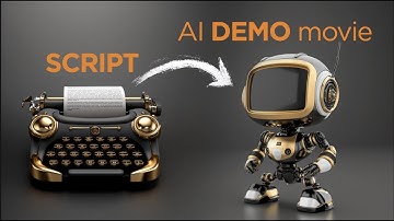 AI DEMO Movie: WHY screenwriters NEED one, and HOW to make YOURS.
