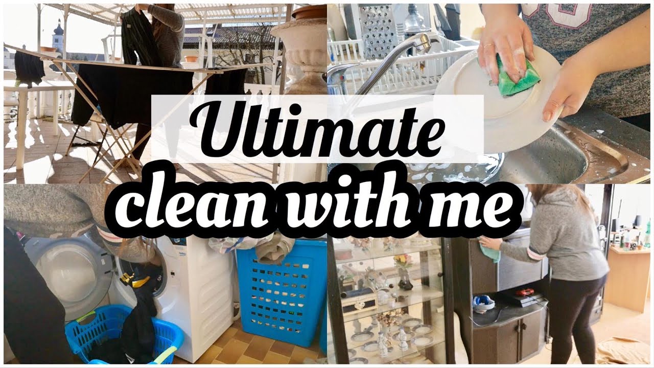 ULTIMATE CLEAN WITH ME 2020 // EXTREME CLEANING MOTIVATION // Sara's corner cleaning video