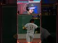 Diving catch into the six hole.