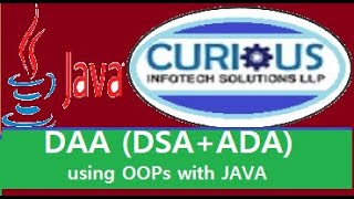 37: Part-4: Java Code Case Study (Bank-Account-Customer) : DAA Using OOPs
