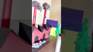 DIY Climate Change Model Making 🌎 | Creative School Science Project Idea #shorts #diy #craftyhome