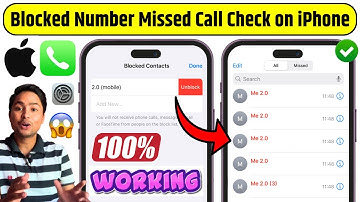 iPhone Check Missed Calls From Blocked Contacts | iPhone Me Blocked Number Call History Kaise Dekhe