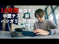 【海外医学部の現実】14時間勉強する中間テスト前のハンガリー医学生の一日