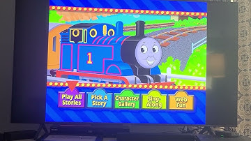 Thomas And Friends James Learns And Lesson 2005 DVD Menu Walk-through 