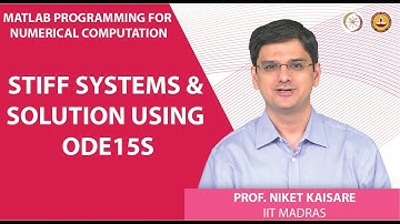 Stiff Systems & Solution using ode15s